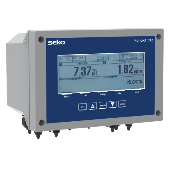 Mierniki serii Kontrol 102 - montaż panelowy 96x96mm RS485 MODBUS